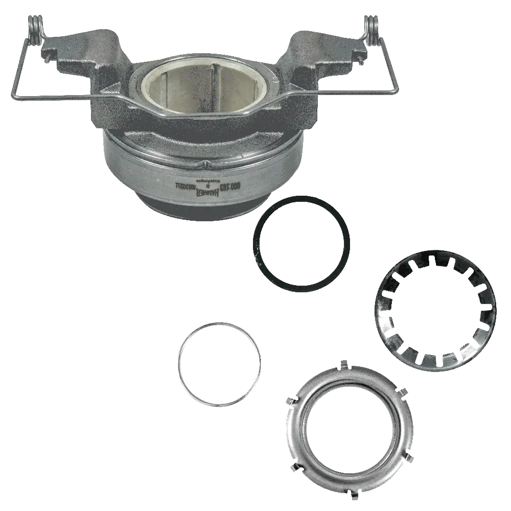 Clutch release bearing with support