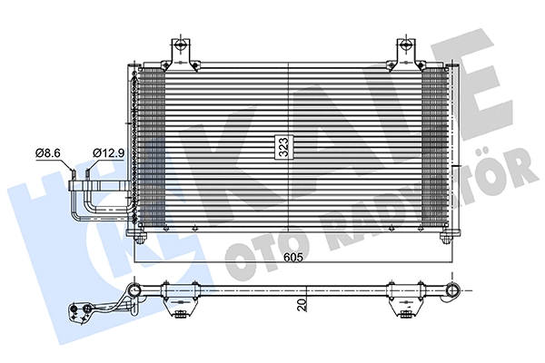 Condenser, air conditioning