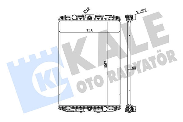 Radiateur, refroidissement du moteur