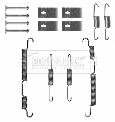 Accessory Kit, brake shoes