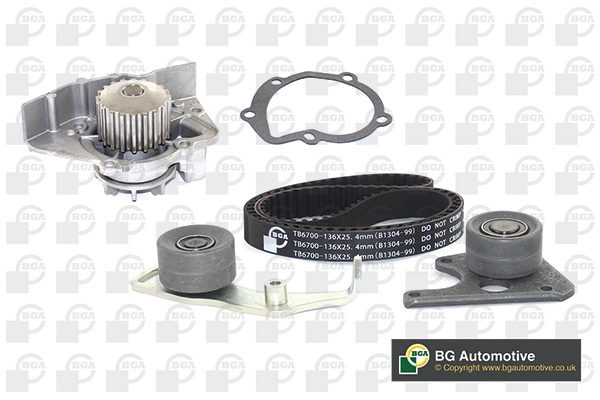 BGA TB1402CPK — Помпа з комплектом ременя ГРМ