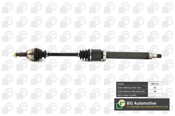 BGA DS2304R — Піввісь