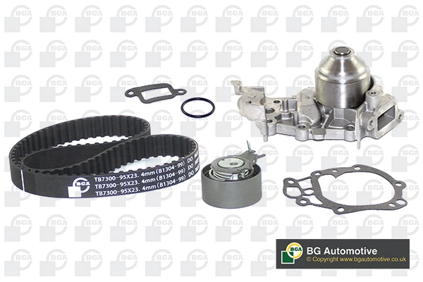 BGA TB7300CPK — Помпа з комплектом ременя ГРМ