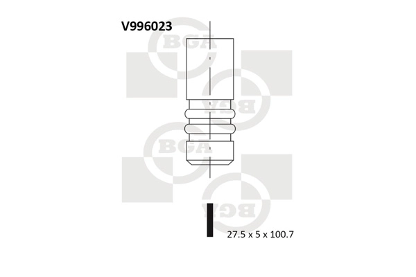 BGA V996023 — Випускний клапан
