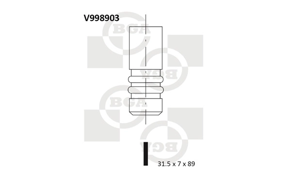 BGA V998903 — Випускний клапан