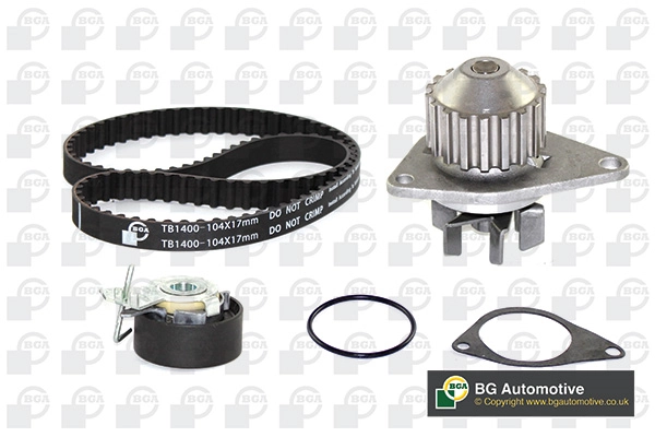 BGA TB1400CPK-2 — Помпа з комплектом ременя ГРМ
