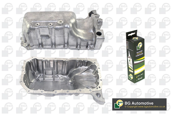 Піддон картера ДВЗ BGA SP1405 для Citroën Berlingo 1/2, Peugeot 206 та інших