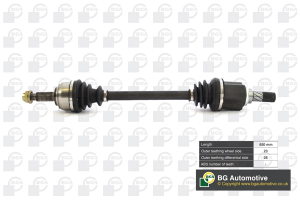 BGA DS6310L — Піввісь