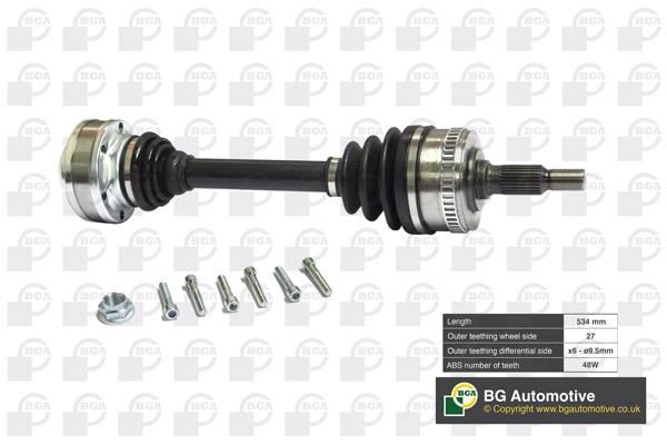 BGA DS5613 — Піввісь