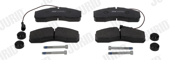 Kit de plaquettes de frein, frein à disque JURID 2916009562