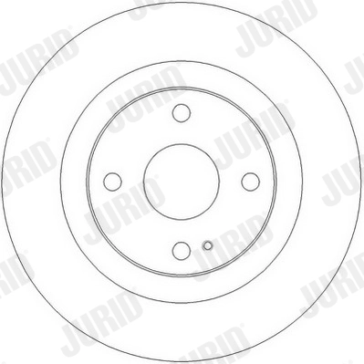 Disque de frein JURID 562255JC