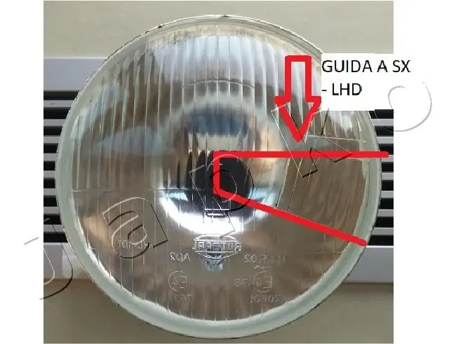 Insert, headlight