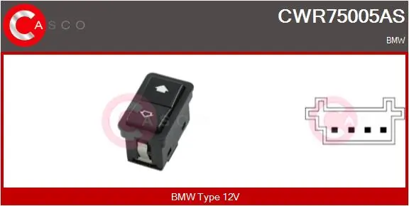 Switch, window regulator