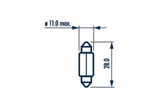 Ampoule, éclaireur de coffre a bagages (sans ECE)