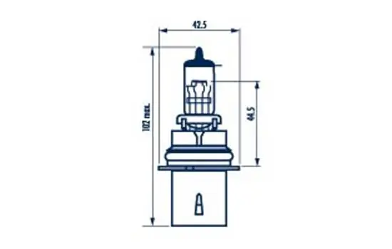 Ampoule, projecteur longue portée