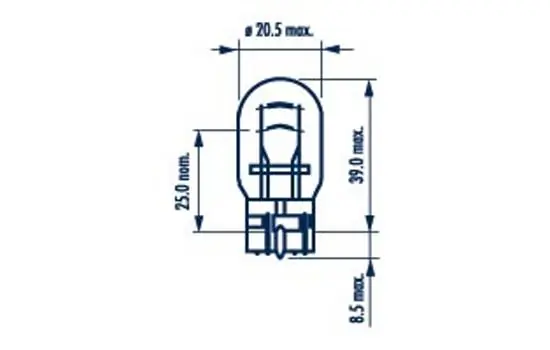 Bulb, stop/tail light