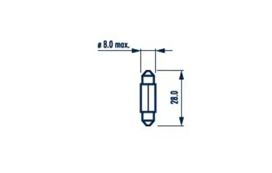 Ampoule, éclaireur de coffre a bagages (sans ECE)