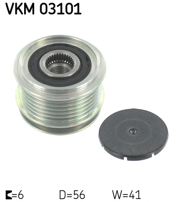 SKF VKM 03101 — Обгінна муфта генератора