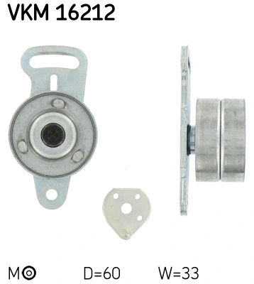 SKF VKM 16212 — Натяжний ролик ременя ГРМ