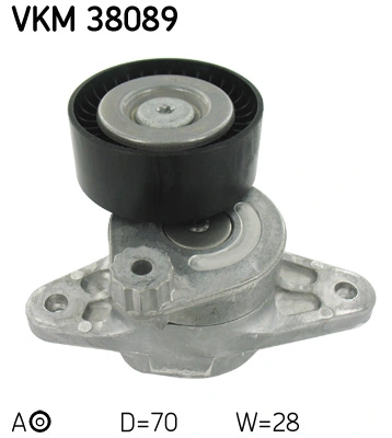 SKF VKM 38089 — Натяжний ролик поліклінового ременя