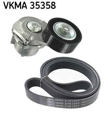SKF VKMA 35358 — Роликовий модуль натягувача ременя (ролик, ремінь)