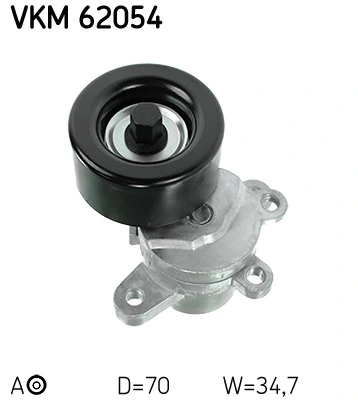 SKF VKM 62054 — Натяжний ролик поліклінового ременя