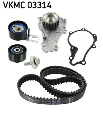 SKF VKMC 03314 — Роликовий модуль натягувача ременя (ролик, ремінь, помпа)