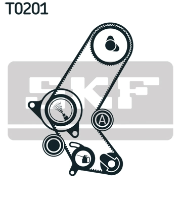 Kit de courroie crantée SKF VKMA 05700