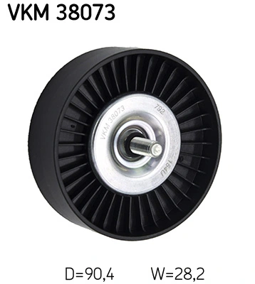 SKF VKM 38073 — Ролик модуля натягувача ременя
