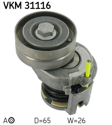 SKF VKM 31116 — Ролик модуля натягувача ременя