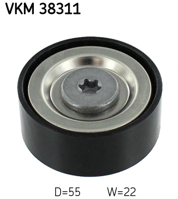 SKF VKM 38311 — Обвідний ролик поліклінового ременя