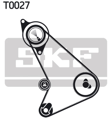 SKF VKMA 04301 — Комплект ременя ГРМ