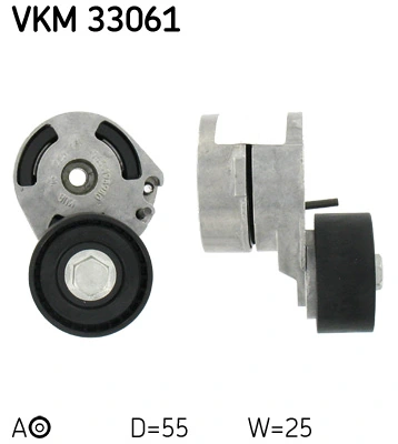 SKF VKM 33061 — Роликовий модуль натягувача ременя