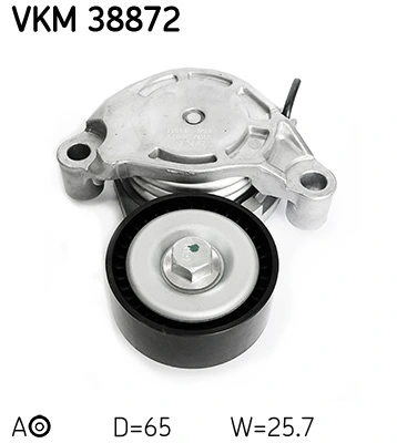 SKF VKM 38872 — Ролик модуля натягувача ременя