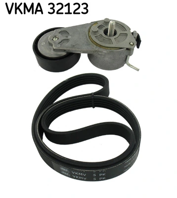 Jeu de courroies trapézoïdales à nervures SKF VKMA 32123
