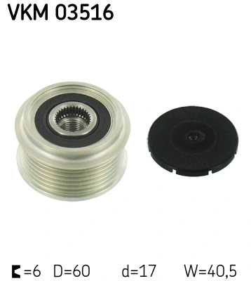 SKF VKM 03516 — Обгінна муфта генератора