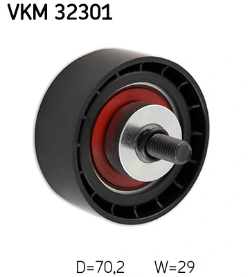 SKF VKM 32301 — Ролик модуля натягувача ременя