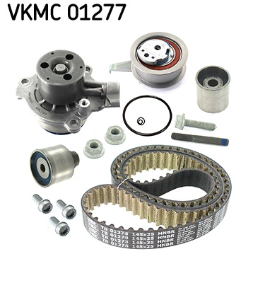 SKF VKMC 01277 — Роликовий модуль натягувача ременя (ролик, ремінь, помпа)