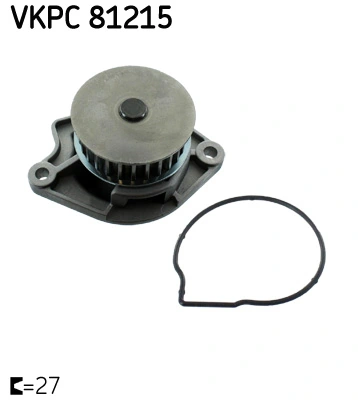 SKF VKPC 81215 — Водяний насос