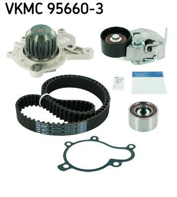 Pompe à eau + kit de courroie crantée SKF VKMC 95660-3