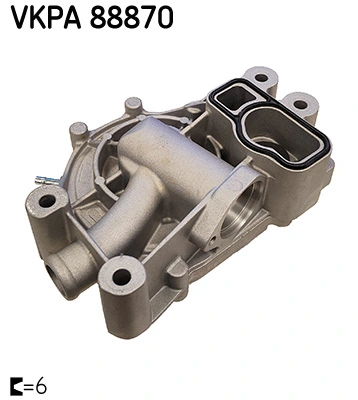 Pompe à eau, refroidissement du moteur SKF VKPA 88870