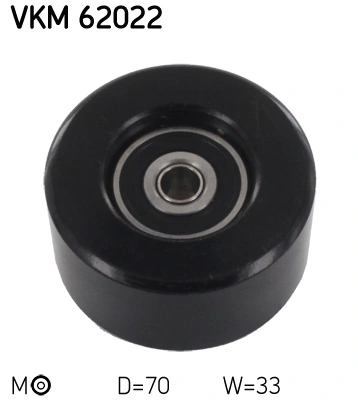 SKF VKM 62022 — Ролик модуля натягувача ременя