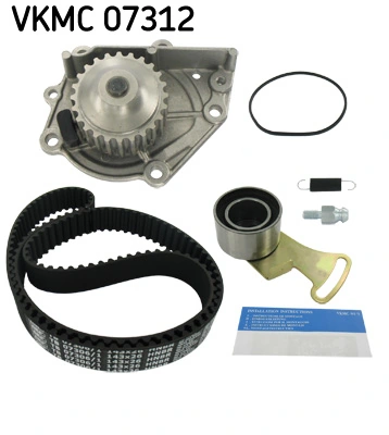 Pompe à eau + kit de courroie crantée SKF VKMC 07312