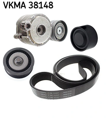 SKF VKMA 38148 — Роликовий модуль натягувача ременя (ролик, ремінь)