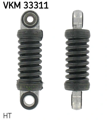 Tendeur de courroie, courroie trapézoïdale à nervures SKF VKM 33311