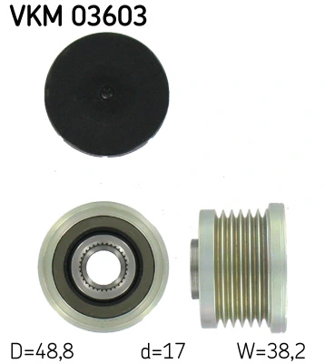 SKF VKM 03603 — Обгінна муфта генератора