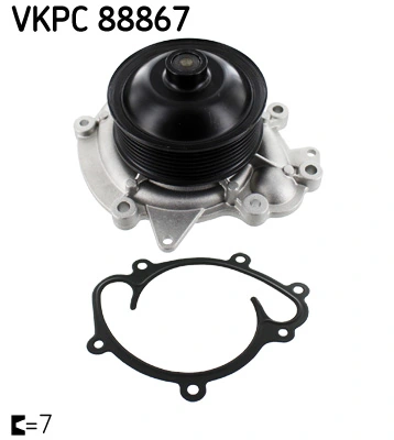 Pompe à eau, refroidissement du moteur SKF VKPC 88867