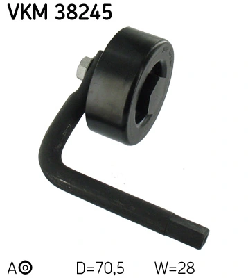 SKF VKM 38245 — Натяжний ролик поліклінового ременя
