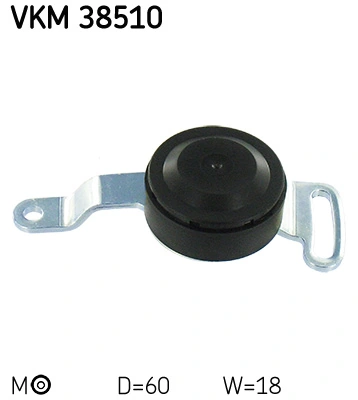 SKF VKM 38510 — Натяжний ролик поліклінового ременя
