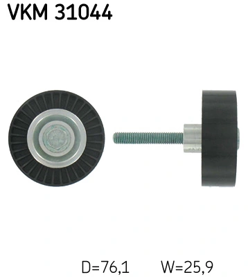 SKF VKM 31044 — Обвідний ролик поліклінового ременя